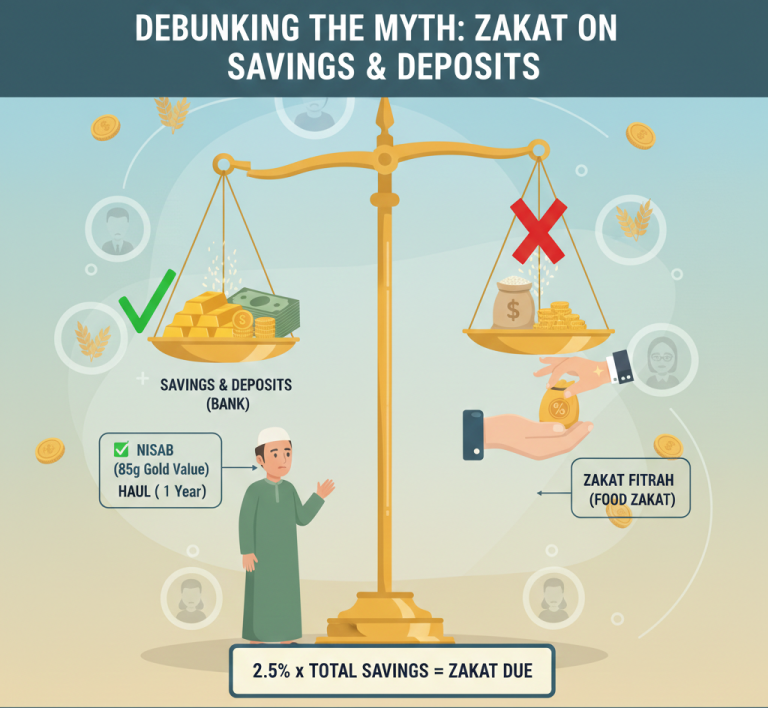 Benarkah Deposito dan Tabungan Tidak Wajib Zakat?