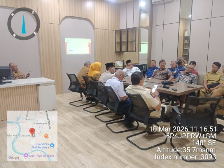 MUI Surabaya Hadiri Rakor Pemkot Bahas Perayaan Nyepi dan Malam Takbiran